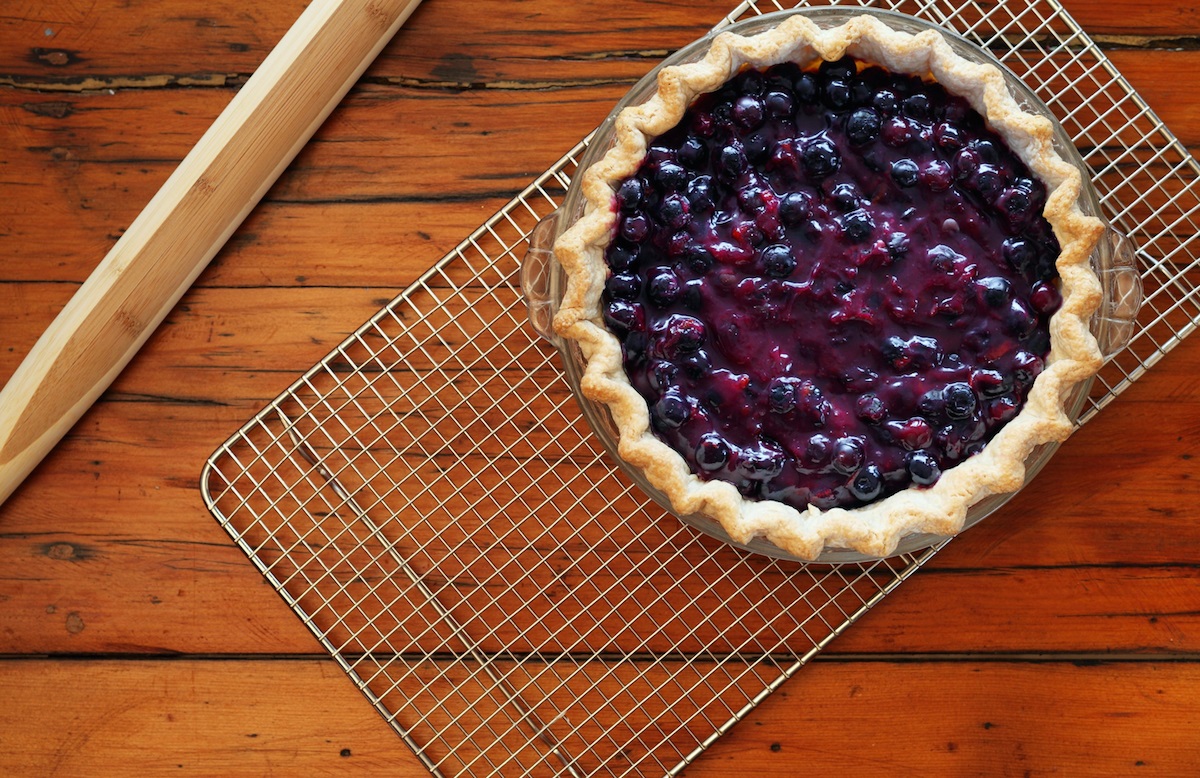 Tarte aux bleuets sauvages de la Nouvelle-Écosse Picture