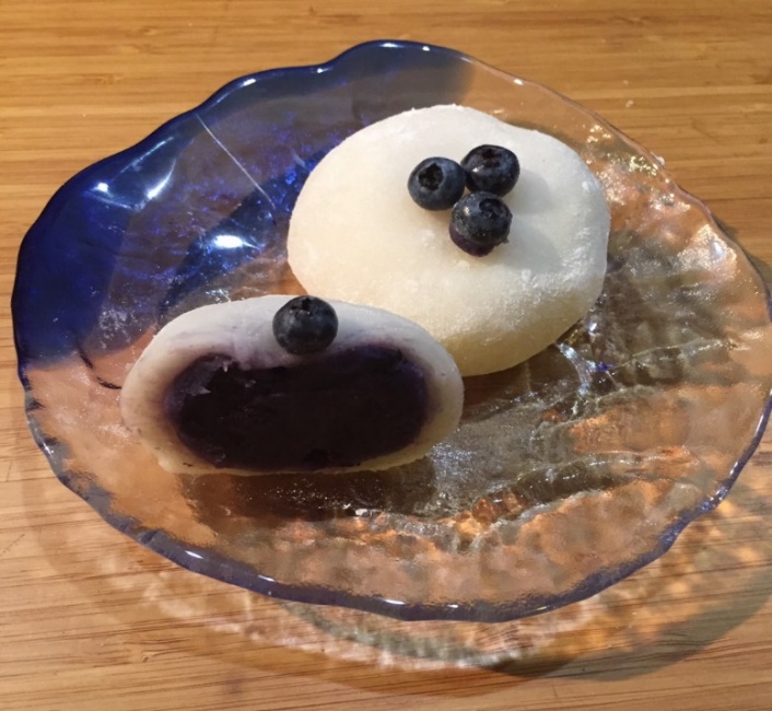 Mochi Daifuku aux bleuets sauvages Picture