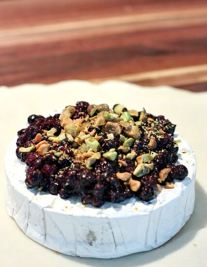 Wild Blueberry Baked Brie Picture