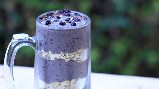 Wake-up Wild Blueberry Smoothie Picture