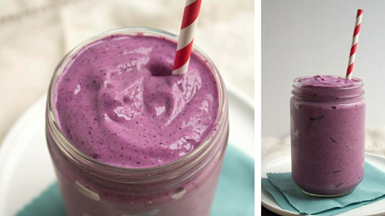 Wild Blueberry Protein-Packed Smoothie Picture