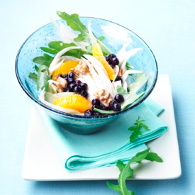 Fennel salad with wild blueberries Picture