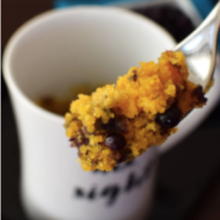 Vegan Wild Blueberry & Pumpkin Mug Cake Picture