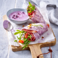 Wild Blueberry Wraps with Soft Goat Cheese Picture