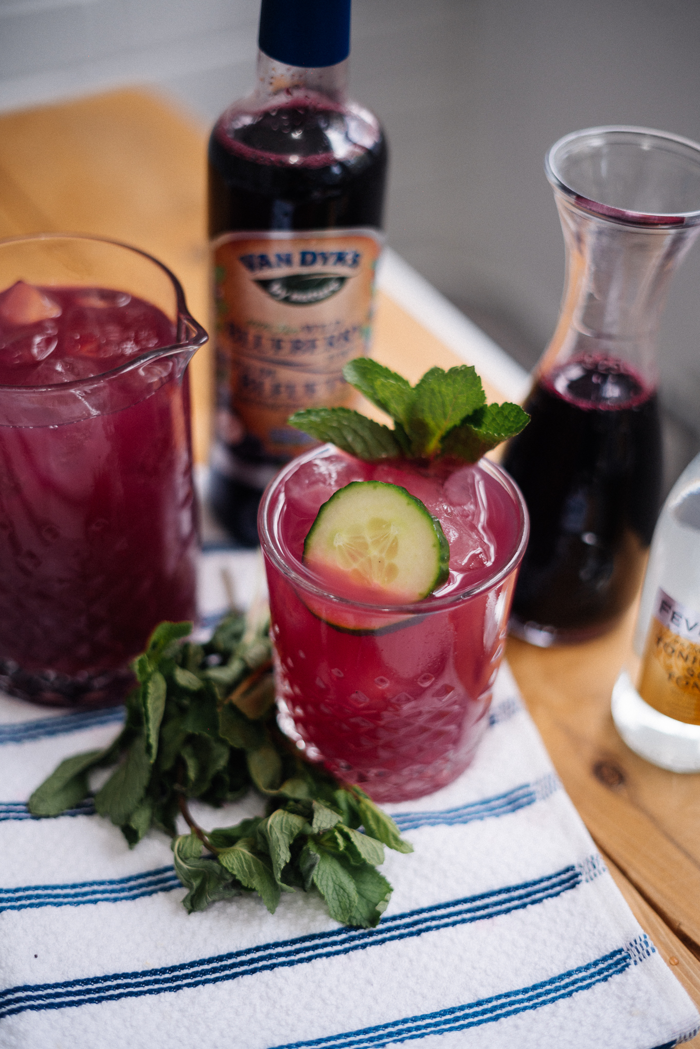 Wild Blueberry Gin Fizz Picture