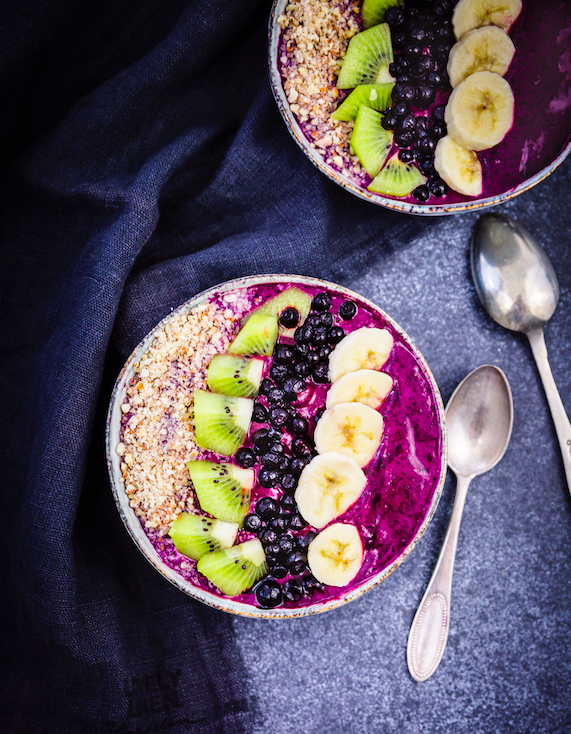 Wild Blueberry Smoothie Bowl Picture