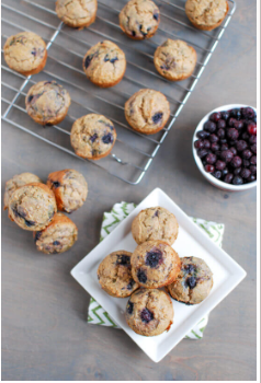 Wild Blueberry Mini Muffins Picture