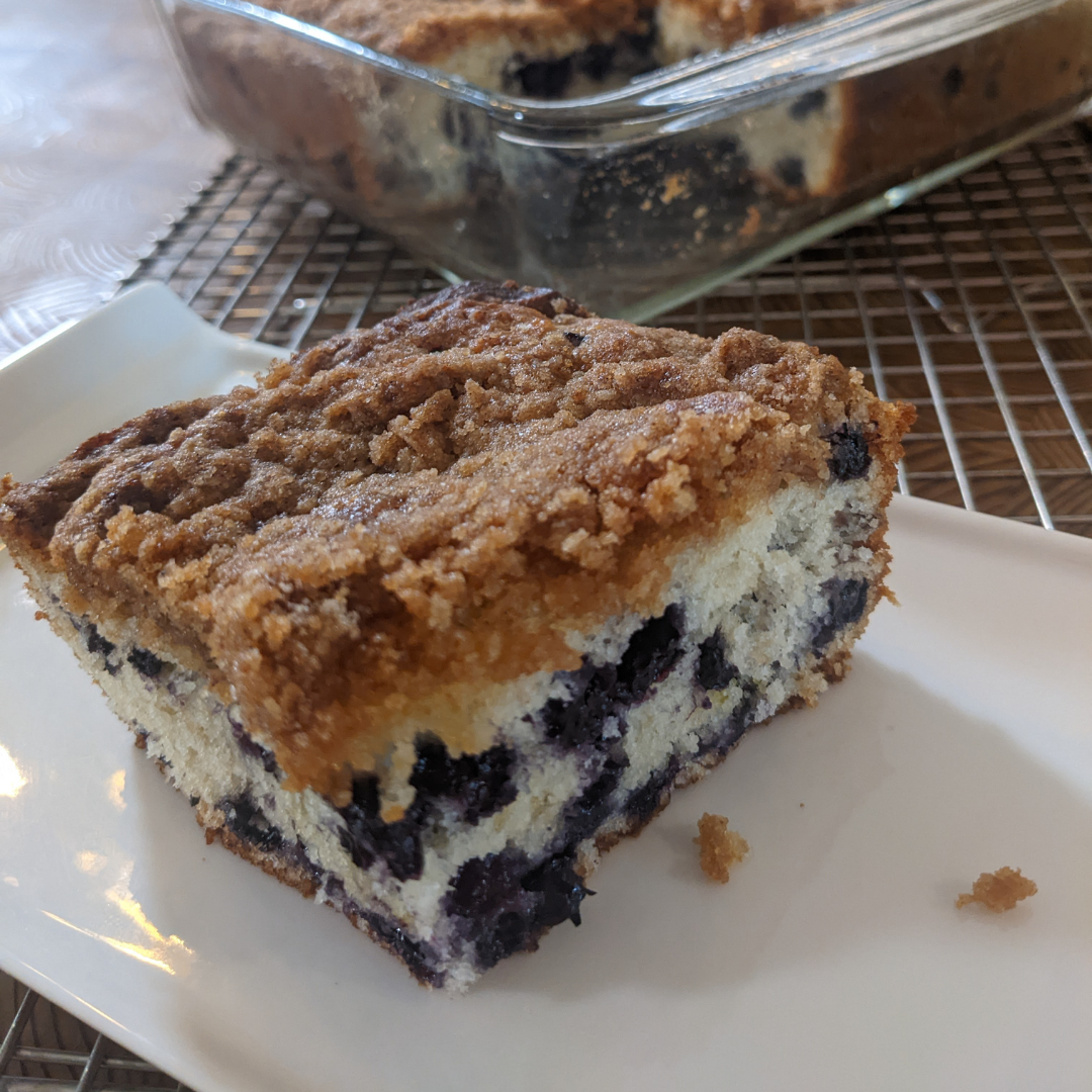 Wild Blueberry Buckle Picture